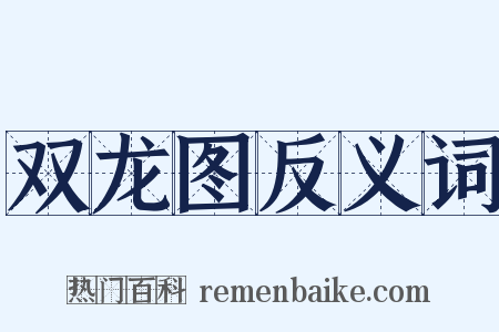 双龙图反义词是什么意思的图片